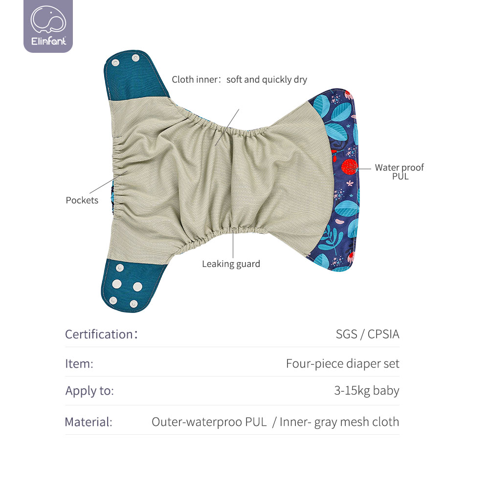 Elinfant Stoffwindel-Set für B – Pampers Diaper Premium Care Bewertung und Preis