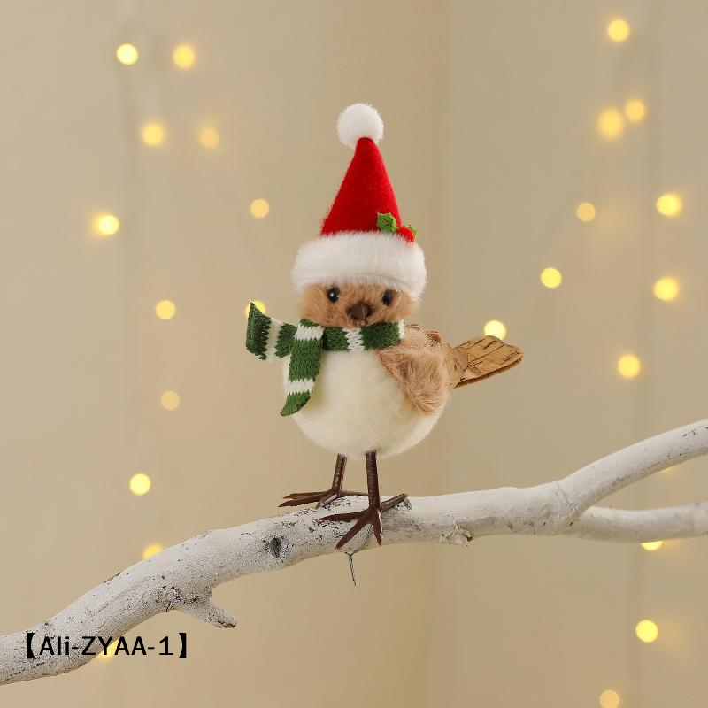 Weihnachtliche Plüsch-Vogel-Or – Santa Hat Plush Bewertung und Preis