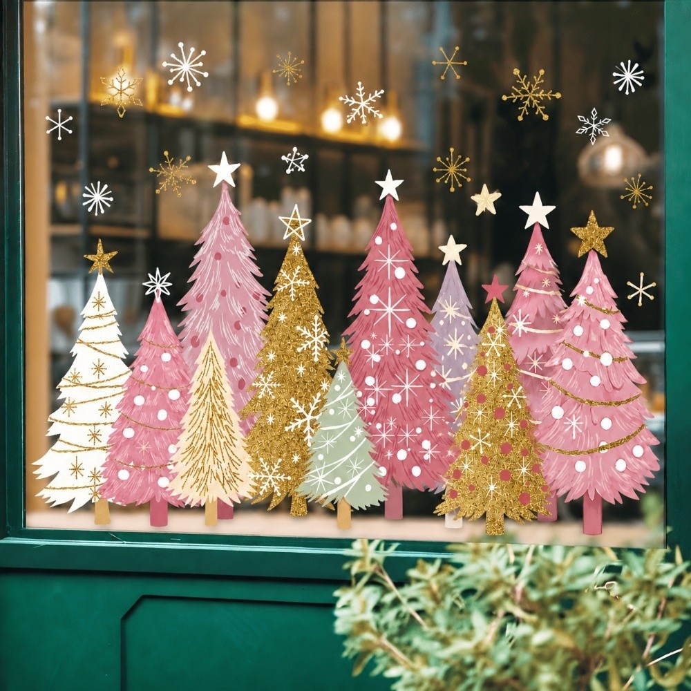 Wiederverwendbare PVC-Material – Snowflake Window Decal Bewertung und Preis