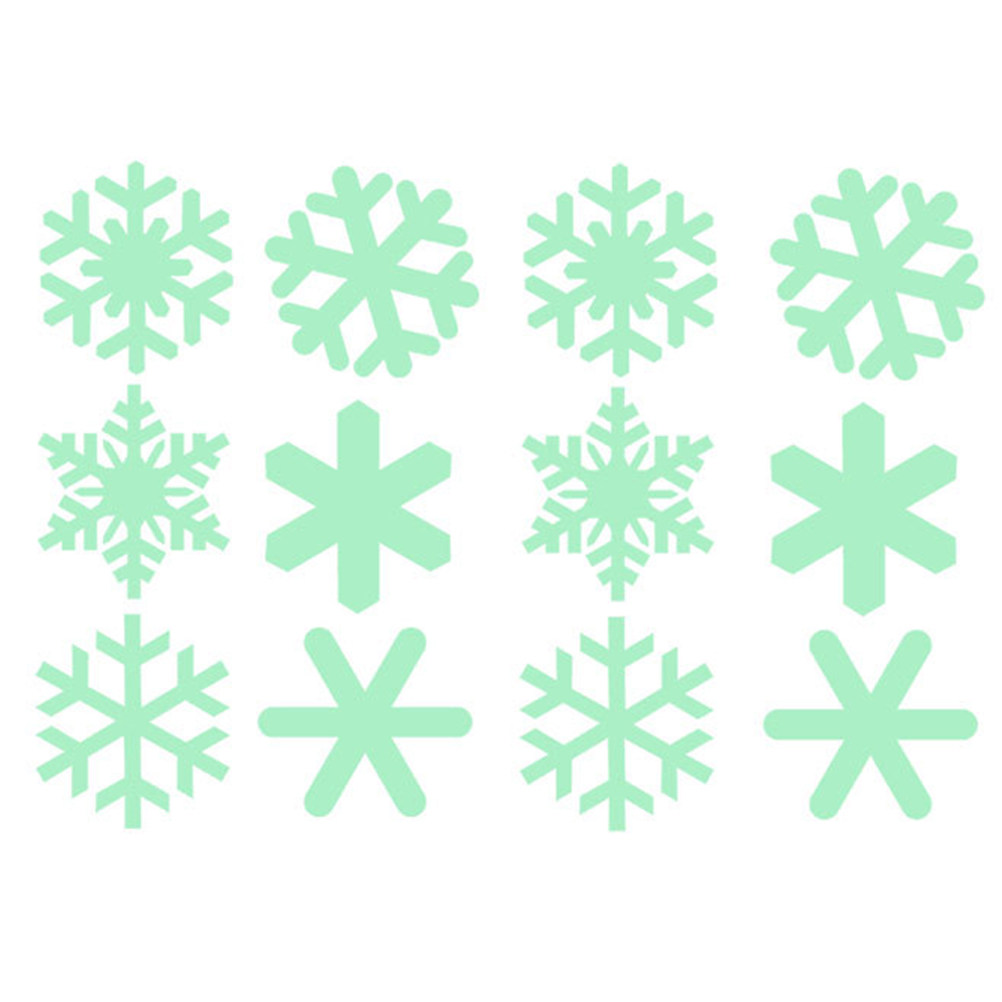 1 Set Leuchtende Schneeflocken – Snowflake Window Decal Bewertung und Preis