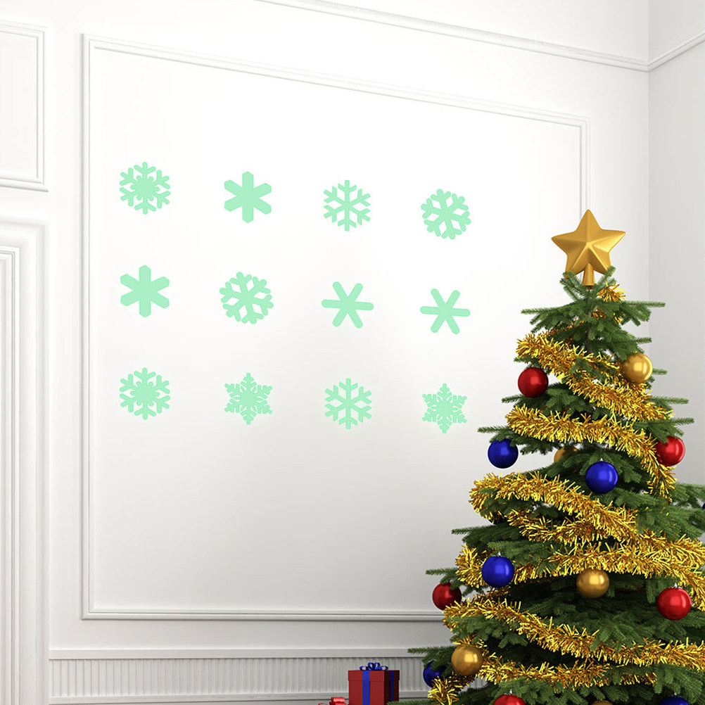 1 Set Leuchtende Schneeflocken – Snowflake Window Decal Bewertung und Preis
