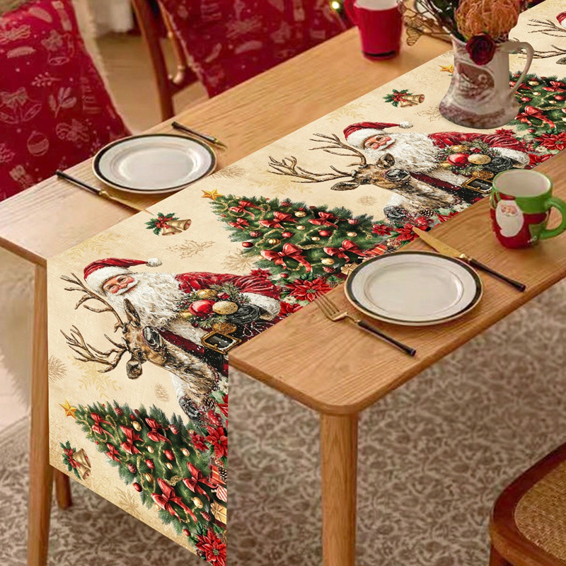 Vintage Weihnachten Tischläufe – Christmas Table Runner Bewertung und Preis
